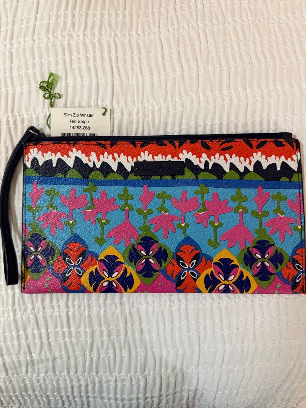Vera Bradley Rio Slim Zip Wristlet